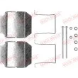 Kit d'accessoires, plaquette de frein à disque QUICK BRAKE [109-1237]