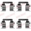 Kit d'accessoires, plaquette de frein à disque QUICK BRAKE [109-1272]