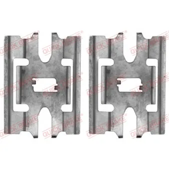 Kit d'accessoires, plaquette de frein à disque QUICK BRAKE 109-1663 pour MERCEDES-BENZ SPRINTER 616 CDI - 156cv