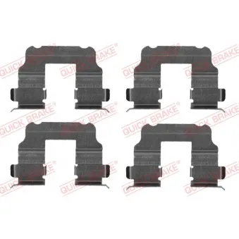 QUICK BRAKE 109-1690 - Kit d'accessoires, plaquette de frein à disque