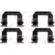 QUICK BRAKE 109-1693 - Kit d'accessoires, plaquette de frein à disque
