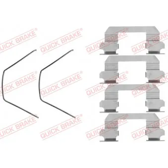 QUICK BRAKE 109-1789 - Kit d'accessoires, plaquette de frein à disque