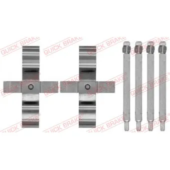 Kit d'accessoires, plaquette de frein à disque QUICK BRAKE 109-1794 pour MERCEDES-BENZ CLASSE M ML 55 AMG - 347cv