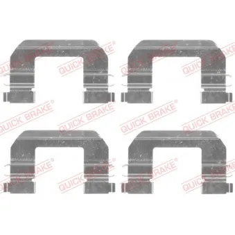 QUICK BRAKE 109-1825 - Kit d'accessoires, plaquette de frein à disque