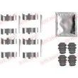 QUICK BRAKE 109-1831 - Kit d'accessoires, plaquette de frein à disque