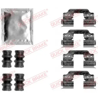 QUICK BRAKE 109-1858 - Kit d'accessoires, plaquette de frein à disque
