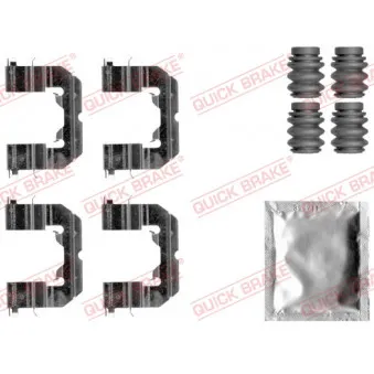 QUICK BRAKE 109-1859 - Kit d'accessoires, plaquette de frein à disque