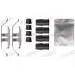 QUICK BRAKE 109-1884 - Kit d'accessoires, plaquette de frein à disque
