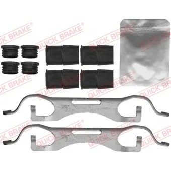 QUICK BRAKE 109-1887 - Kit d'accessoires, plaquette de frein à disque