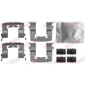 QUICK BRAKE 109-1891 - Kit d'accessoires, plaquette de frein à disque