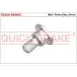 QUICK BRAKE 11660 - Vis, étrier de frein