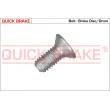 QUICK BRAKE 11671 - Vis, disque de frein