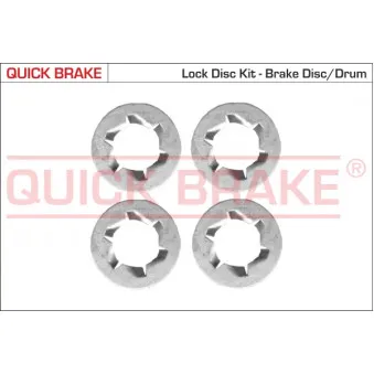 QUICK BRAKE 11673K - Vis, disque de frein