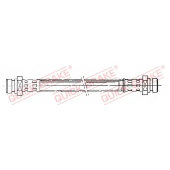 QUICK BRAKE 22.507 - Flexible de frein