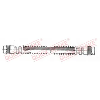 Flexible de frein QUICK BRAKE OEM 480647