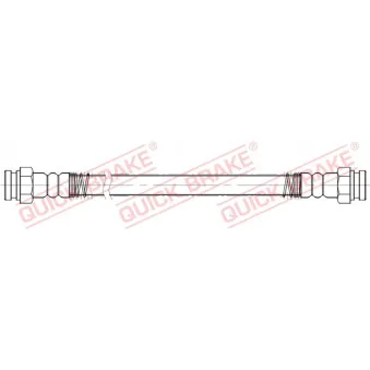 Flexible de frein QUICK BRAKE OEM 587443A300