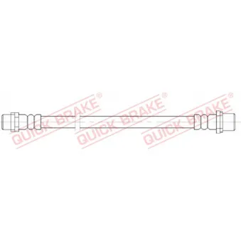 Flexible de frein QUICK BRAKE OEM 34306793487