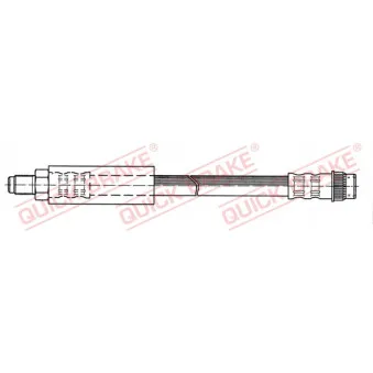 Flexible de frein QUICK BRAKE OEM 7704001956