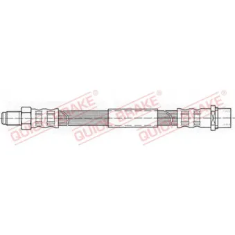 Flexible de frein QUICK BRAKE OEM 4908695