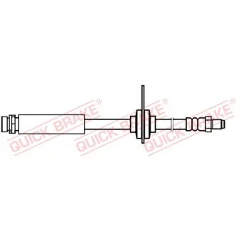 Flexible de frein QUICK BRAKE 32.712 pour FORD C-MAX 2.0 TDCi - 150cv