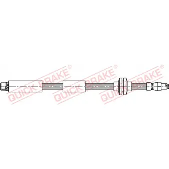 Flexible de frein QUICK BRAKE OEM 51757836
