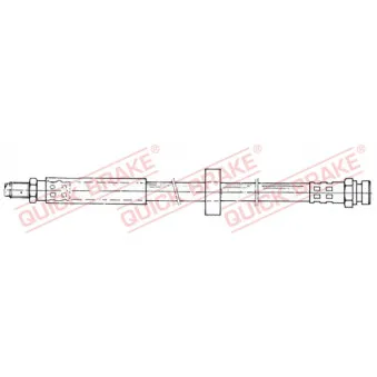 Flexible de frein QUICK BRAKE OEM 4837076