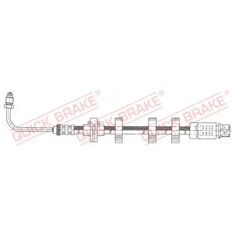 Flexible de frein QUICK BRAKE OEM 480688