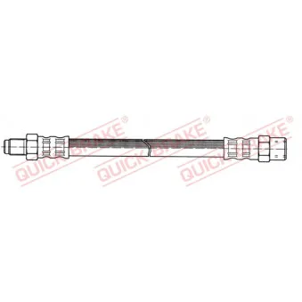 Flexible de frein QUICK BRAKE 37.013 pour MERCEDES-BENZ T2/LN1 809 DT - 90cv
