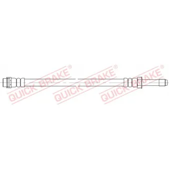 Flexible de frein QUICK BRAKE 37.041 pour VOLKSWAGEN TRANSPORTER - COMBI 2.0 CNG - 115cv