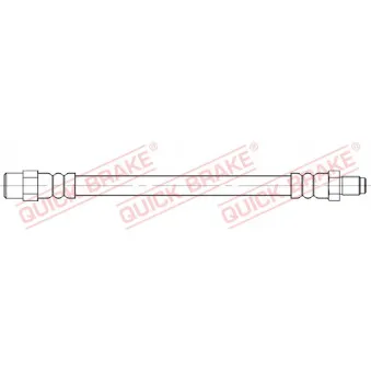 Flexible de frein QUICK BRAKE OEM 7D0611775C