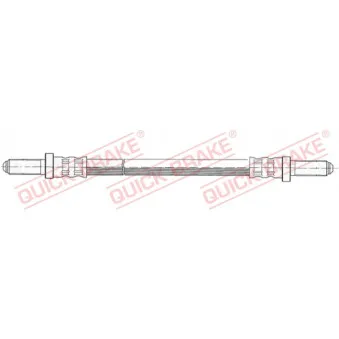 QUICK BRAKE 42.039 - Flexible de frein