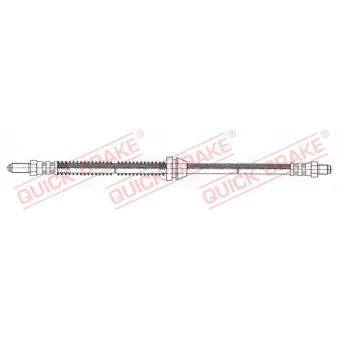 Flexible de frein QUICK BRAKE OEM 1666460