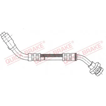 Flexible de frein QUICK BRAKE OEM 462110X800
