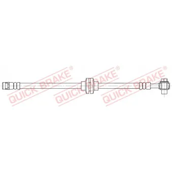 Flexible de frein QUICK BRAKE 50.111X pour OPEL ZAFIRA 1.6 CDTI - 136cv