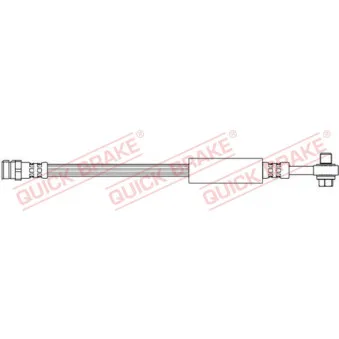 Flexible de frein QUICK BRAKE 50.313X pour AUDI A3 1.4 TFSI - 150cv