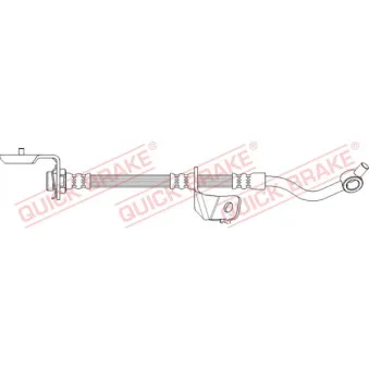 QUICK BRAKE 50.720 - Flexible de frein