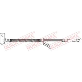 Flexible de frein QUICK BRAKE 50.734 pour SUBARU LEGACY 1.6 CRDI - 128cv