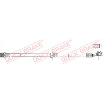 Flexible de frein QUICK BRAKE OEM 01464SJF000