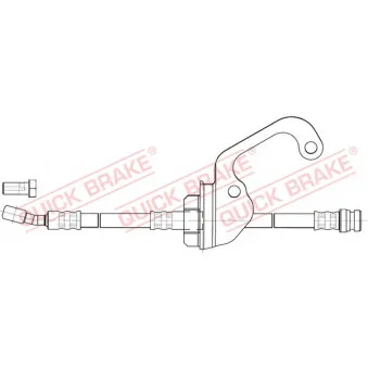 Flexible de frein QUICK BRAKE 50.839X