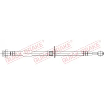 Flexible de frein QUICK BRAKE OEM 462014A00D
