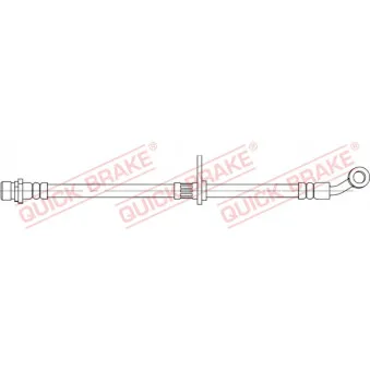 Flexible de frein QUICK BRAKE OEM 01464SNAA02