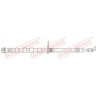 Flexible de frein QUICK BRAKE OEM 8V512078AB