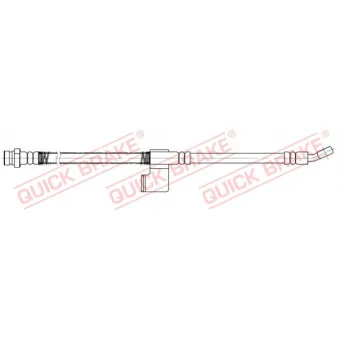QUICK BRAKE 58.884 - Flexible de frein