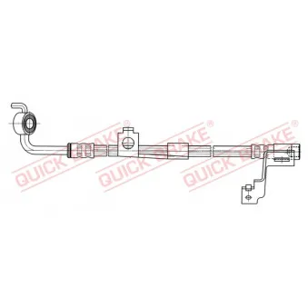 Flexible de frein QUICK BRAKE OEM 7344056