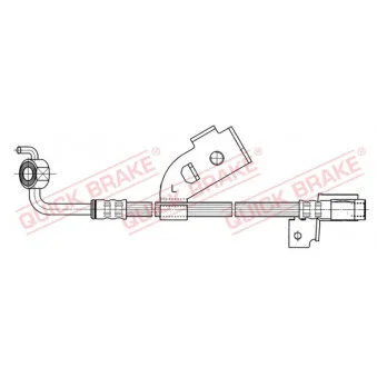 Flexible de frein QUICK BRAKE OEM 7111981