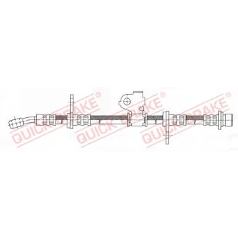 Flexible de frein QUICK BRAKE OEM 46410SH3044