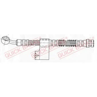Flexible de frein QUICK BRAKE OEM 5873122100