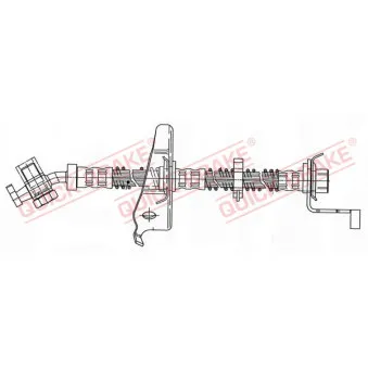 Flexible de frein QUICK BRAKE OEM SHB101190