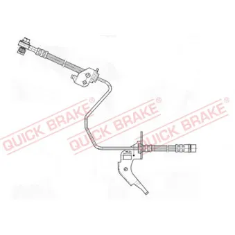 Flexible de frein QUICK BRAKE 59.959X pour OPEL ZAFIRA 1.9 CDTI VAN - 120cv