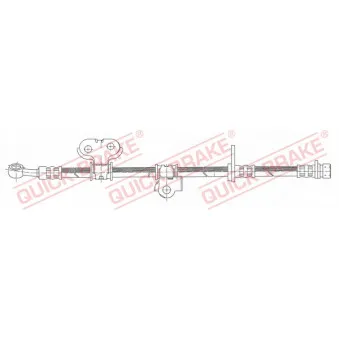 Flexible de frein QUICK BRAKE OEM 46410SP0033